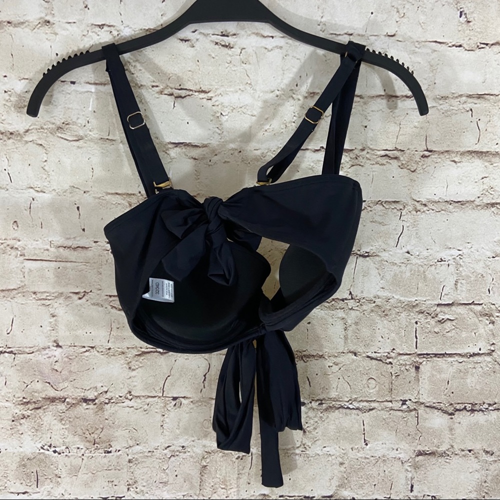 Black swim top Coco reef bra size 32/34 D - Picture 2 of 10